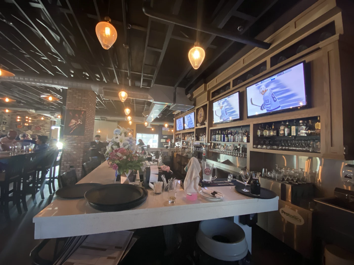 Welcoming restaurant interior at Global Fusion Bistro